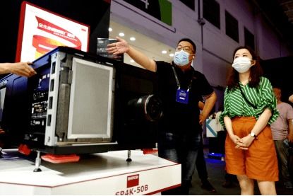 中影巴可亮相 cinemas 2021 讓 專業產品 專業服務 釋放更大的價值能量